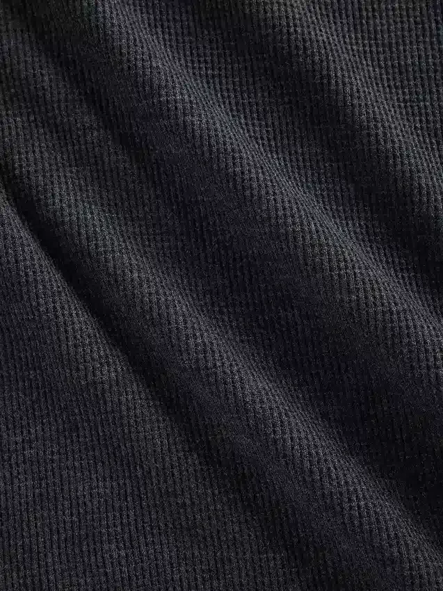 Dziecięcy T-shirt oversize z dzianiny waflowej