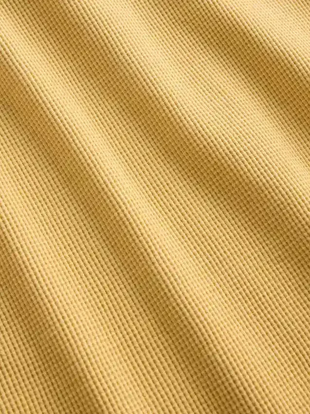 Dziecięcy T-shirt oversize z dzianiny waflowej