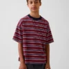 Dziecięcy T-shirt oversize z grubej dzianiny
