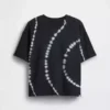 Dziecięcy T-shirt oversize z grubej dzianiny