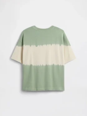 Dziecięcy T-shirt oversize z grubej dzianiny