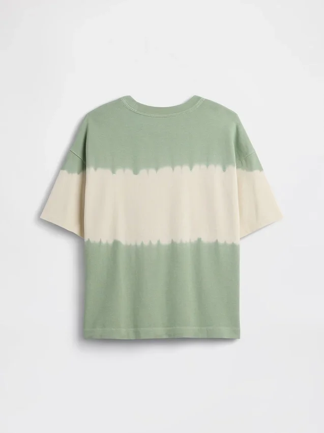 Dziecięcy T-shirt oversize z grubej dzianiny