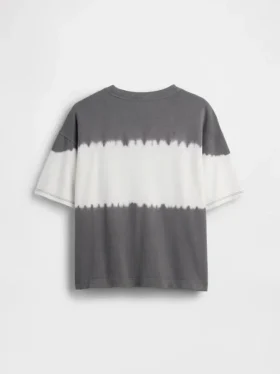 Dziecięcy T-shirt oversize z grubej dzianiny