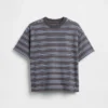 Dziecięcy T-shirt oversize z grubej dzianiny