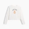 Dziecięcy T-shirt oversize z grubej dzianiny