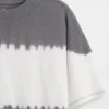 Dziecięcy T-shirt oversize z grubej dzianiny