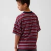 Dziecięcy T-shirt oversize z grubej dzianiny