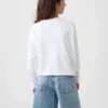 Dziecięcy T-shirt oversize z grubej dzianiny