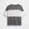 Dziecięcy T-shirt oversize z grubej dzianiny