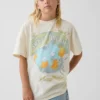 Dziecięcy T-shirt oversize z motywem Care Bears