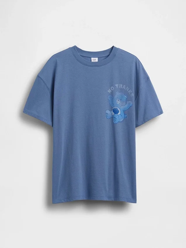 Dziecięcy T-shirt oversize z motywem Care Bears
