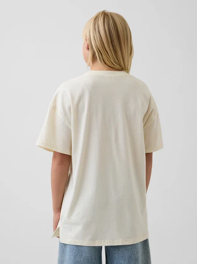 Dziecięcy T-shirt oversize z motywem Care Bears