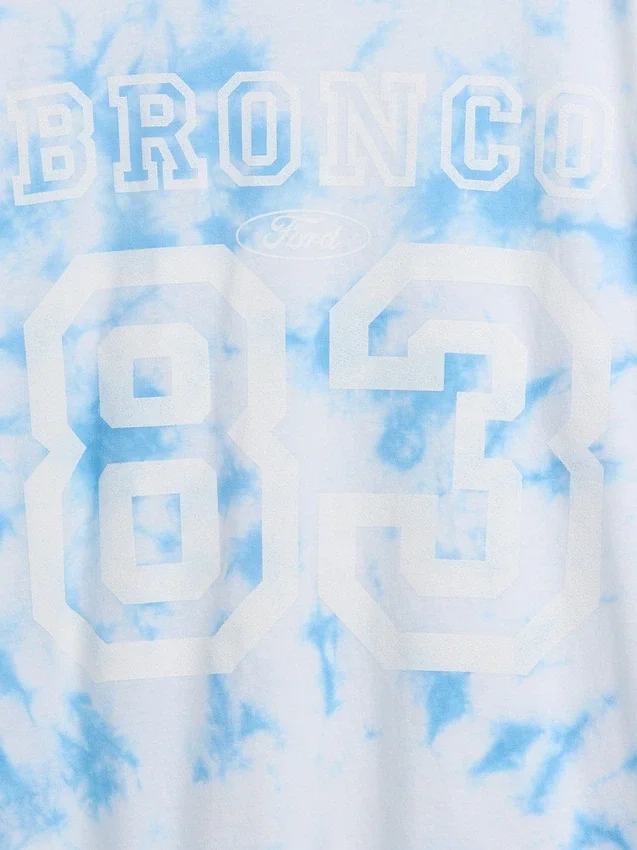 Dziecięcy T-shirt oversize z motywem Ford Bronco