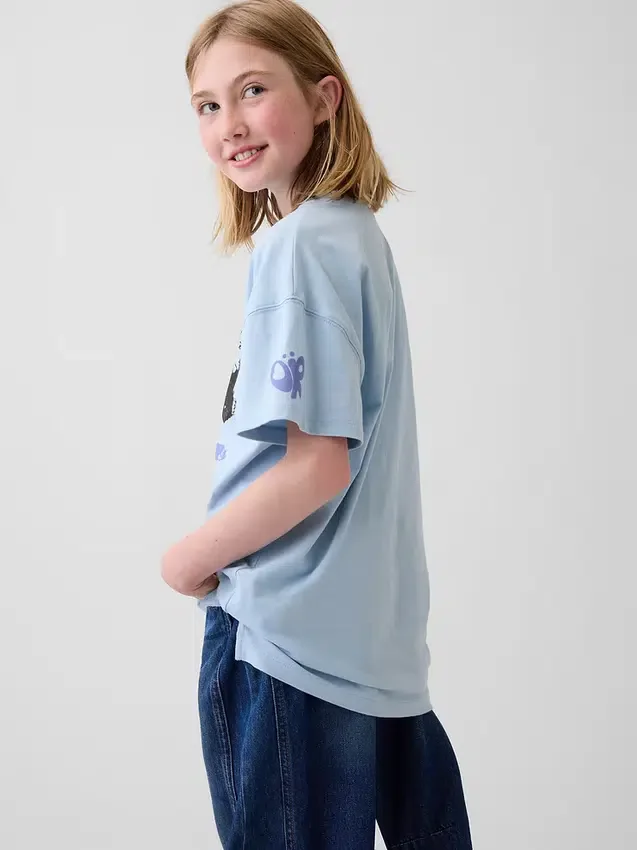 Dziecięcy T-shirt oversize z nadrukiem Olivii Rodrigo