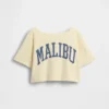 Dziecięcy T-shirt oversize z szerokim dekoltem