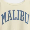 Dziecięcy T-shirt oversize z szerokim dekoltem