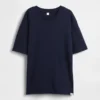 Dziecięcy T-shirt piżamowy oversize z recyklingu