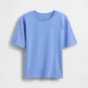 Dziecięcy T-shirt piżamowy oversize z recyklingu