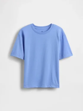Dziecięcy T-shirt piżamowy oversize z recyklingu