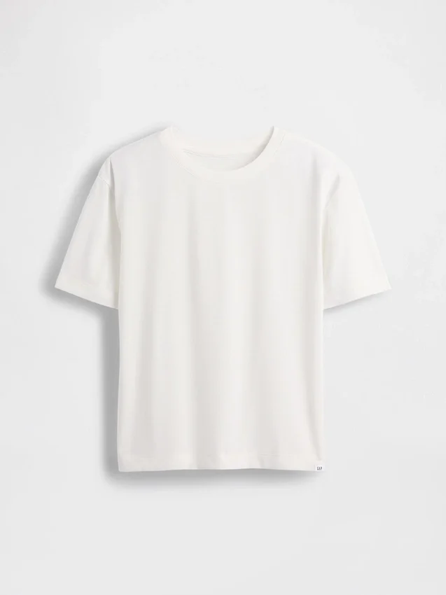 Dziecięcy T-shirt piżamowy oversize z recyklingu