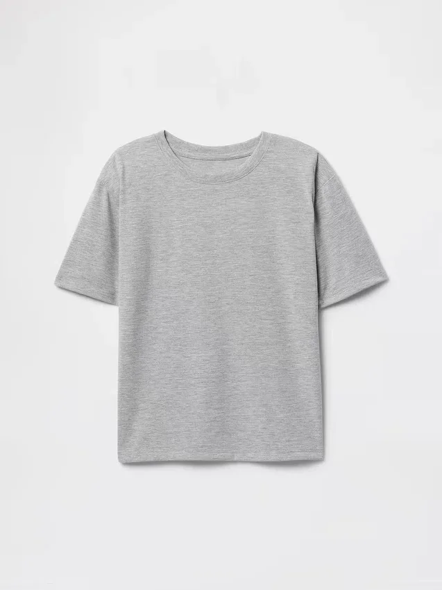 Dziecięcy T-shirt piżamowy oversize z recyklingu