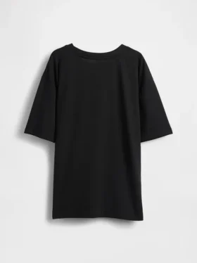 Dziecięcy T-shirt piżamowy oversize z recyklingu