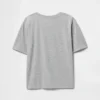 Dziecięcy T-shirt piżamowy oversize z recyklingu