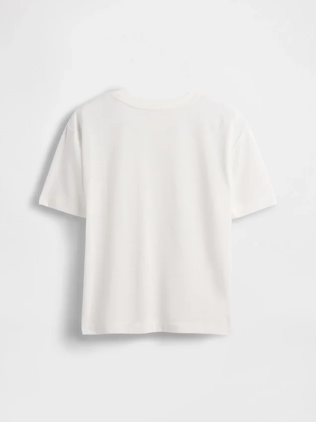 Dziecięcy T-shirt piżamowy oversize z recyklingu