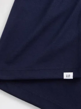 Dziecięcy T-shirt piżamowy oversize z recyklingu