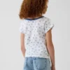 Dziecięcy T-shirt raglanowy typu Henley