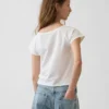 Dziecięcy T-shirt raglanowy typu Henley