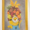 Dziecięcy T-shirt tunika oversize z motywem Minionków