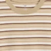 Dziecięcy T-shirt w paski o luźnym kroju