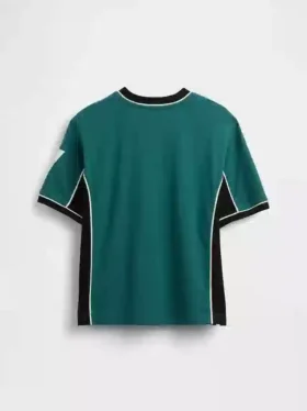 Dziecięcy T-shirt z dżerseju w stylu oversize