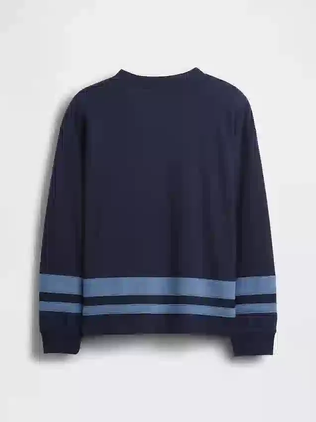 Dziecięcy T-shirt z dzianiny dżersejowej w luźnym kroju z motywem NASA