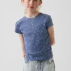 Dziecięcy T-shirt z dzianiny prążkowanej