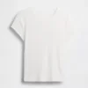 Dziecięcy T-shirt z dzianiny prążkowanej