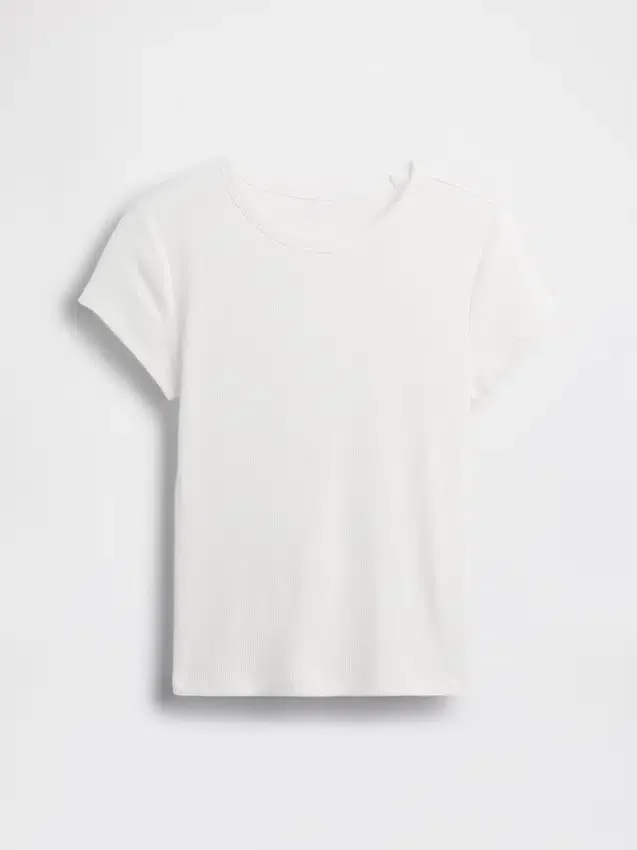 Dziecięcy T-shirt z dzianiny prążkowanej