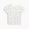 Dziecięcy T-shirt z dzianiny prążkowanej
