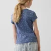 Dziecięcy T-shirt z dzianiny prążkowanej