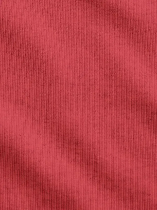 Dziecięcy T-shirt z dzianiny prążkowanej