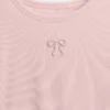 Dziecięcy T-shirt z dzianiny prążkowanej