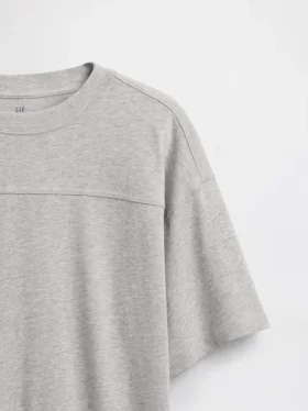 Dziecięcy T-shirt z grubego dżerseju z szwami