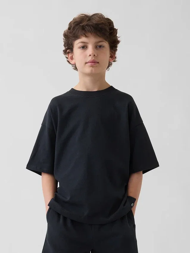 Dziecięcy T-shirt z grubej bawełny