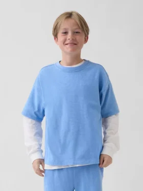 Dziecięcy T-shirt z grubej bawełny