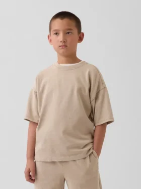 Dziecięcy T-shirt z grubej bawełny