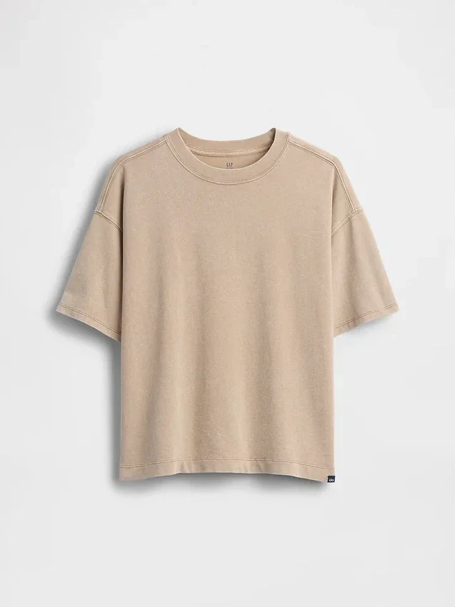 Dziecięcy T-shirt z grubej bawełny