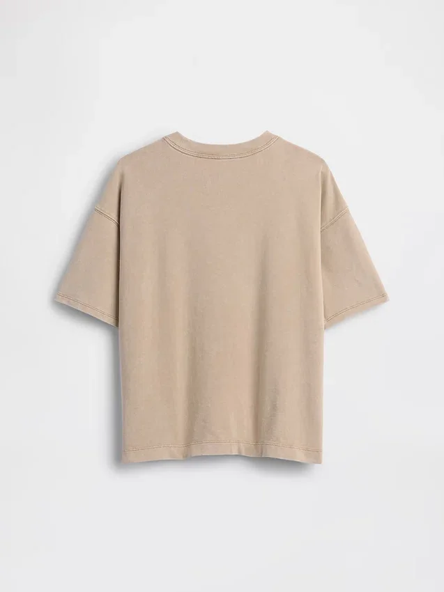 Dziecięcy T-shirt z grubej bawełny