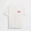 Dziecięcy T-shirt z grubej bawełny o luźnym kroju z Gap Logo