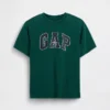 Dziecięcy T-shirt z grubej bawełny o luźnym kroju z Gap Logo